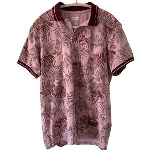 Everyday California Palm Polo | Surfcore Vibes Preppy Streetwear Men’s Large